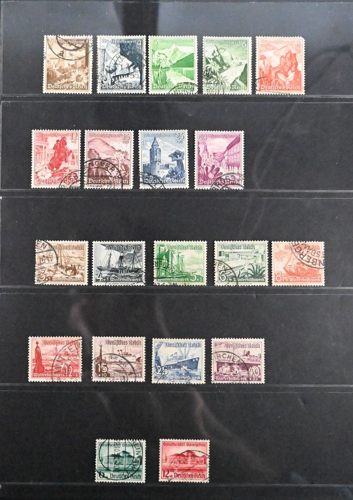 Germany Scott # B107-B115, B121-B122, B123-B132 F-VF Used 3 Sets Stamps Cat $45