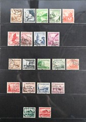 Germany Scott # B107-B115, B121-B122, B123-B132 F-VF Used 3 Sets Stamps Cat $45