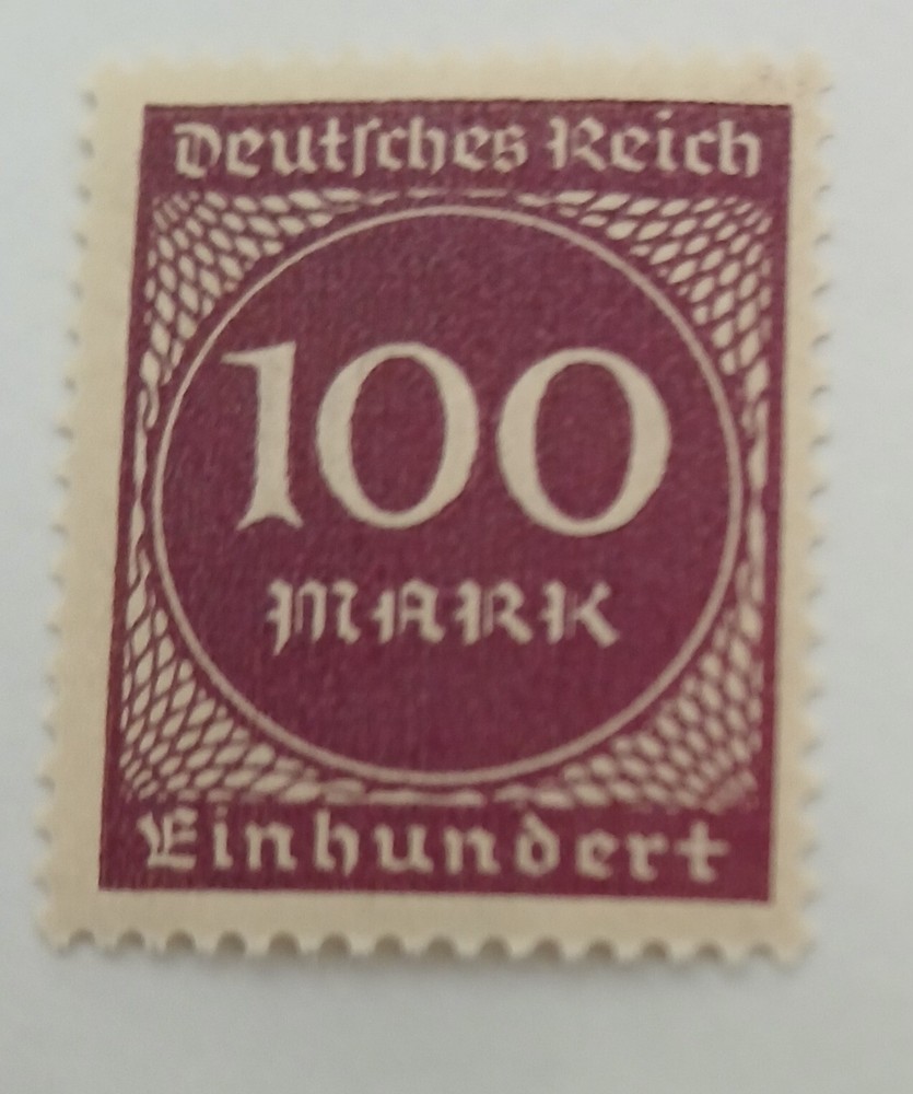 GERMANY #229 – 1923 – NUMERAL VALUE – VIOLET – MNH