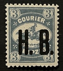 Travelstamps: Germany Hamburg Leipzig Local Post Stamp Motorcycle Carrier MNH OG