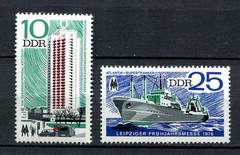 Germany – DDR : Leipzig Fair set from 1976 – mint NH