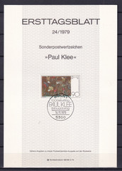 Bundesrepublik ETB 1029 Scott 1303 Paul Klee