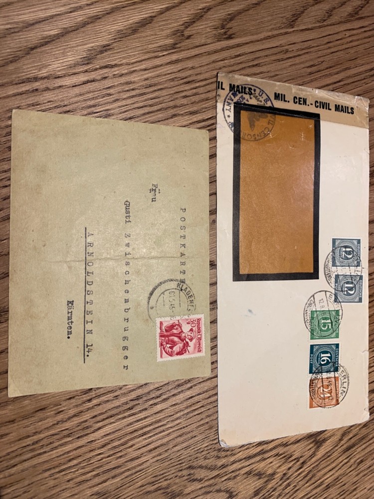 1946-49 VINTAGE COVERS OF GERMANY
