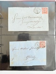 Saxony Briefe-Sammlung Vorphila – German Reich Approx. 200 Piece IN 2 Albums