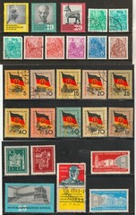 German Democratic Republic – Lot 42: (1957/60) Scott 2024 Catalog Value $44.60