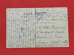 WW1 WWI France French Propaganda Feldpost postcard Germany German military war