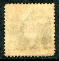 Germany States 1863 Saxony 5 ngr Gray Blue Scott #20b VFU K995