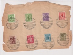 German WWII Occupation Stamps – Delegate Conference of Free German Trade Union