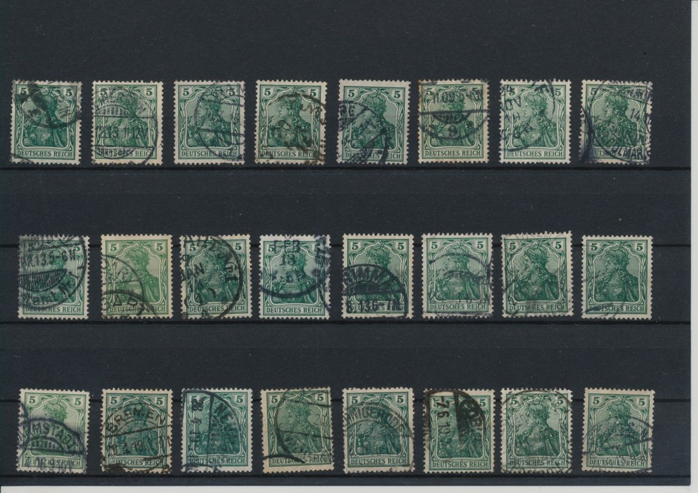 Germany, Deutsches Reich, Nazi, liquidation collection, stamps, Lot,used (BR 38)
