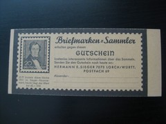 GERMANY Mi. #MH 12au scarce mint MNH stamp booklet! CV $10.80
