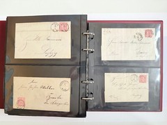 Saxony Briefe-Sammlung Vorphila – German Reich Approx. 200 Piece IN 2 Albums