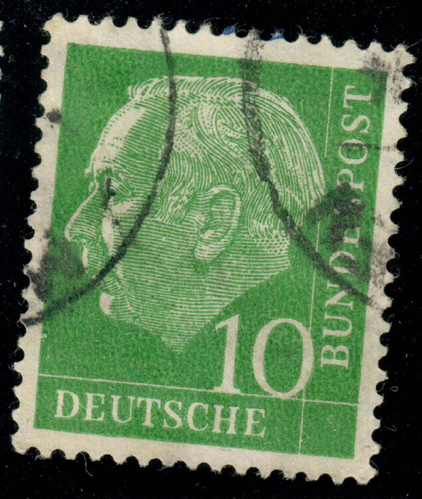 Germany, West – 1954 – Professor Dr. Th. Heuss – 10Pfg – #2268
