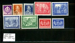 Germany Scott # 528 – MH, 578 – Used, 549, 580-585 – MH
