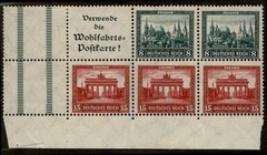 Germany 1930 Michel S84 S76 MH Bauwerke Architecture Zusammendruck Se-Tena 64772
