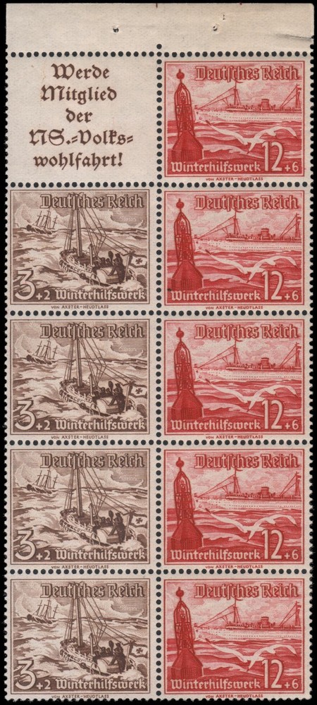 Germany #B107a MNH VF booklet pane