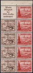 Germany #B107a MNH VF booklet pane