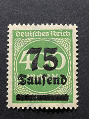 German & 1 Austrian stamp, all Mint Never Hinged, Full Original Gum.
