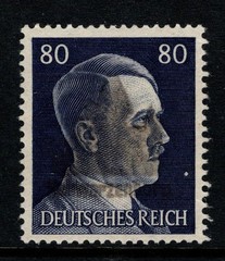 Germany 1945 Castle Obliterate Issue 80p MNH / Signed Richter – S58837