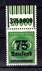 DR-Infla 287b WOR BPP 65EUR MNH Mint Real BPP Signature
