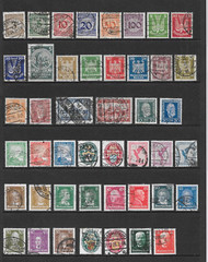 GERMANY OUTSTANDING LOT! VARIOUS USED ISSUES 1923 to 1927