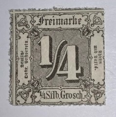 Travelstamps: 1859-1860 Germany Thurn And Taxis Stamps Sg15 Mint Mogh