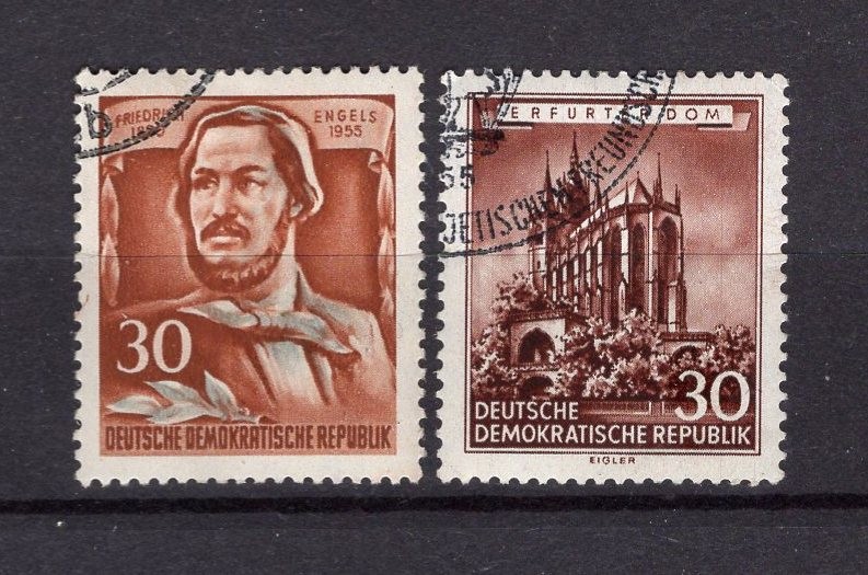 GDR (East Germany) Scott 263 and 269, cv$13.50