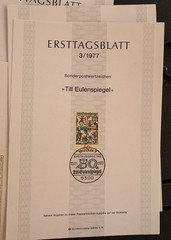 1977 German First Day Cover Stamps Lot of 26 ERSTTAGSBLATT Numbered