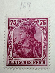 Germany Lot of 5 Stamps 1920-22 (SC 169,174,119a,123a,126a) Tete Beche Pairs!