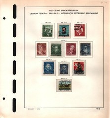 drbobstamps Germany 1949-1959 collection SCV $1003 see description below