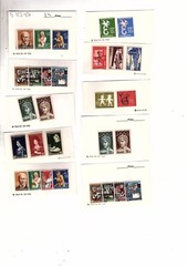 Saar stamps dealer card lot with duplicates mnh mh used cv 138.00 (mb25