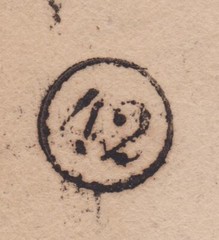Bavaria SG 23 on Cover NEUBURG to MUNICH in 1863 – Open Mill Wheel 381 Cancel