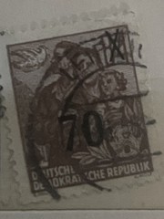 Two Germany DDR stamps Extremely Rare