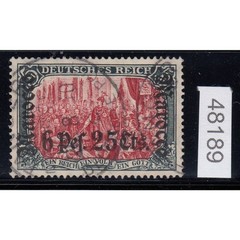 DAP Morocco 1906, Mich.-Nr.: 45 stamped, inspected, findings