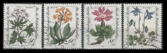 Berlin 9NB204-07 Flowers Semi postals (5 USED Stamps, 1983)