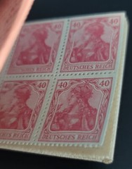Rare German Empire Stamp Booklets MH 13 1920 & MH 14 1921 Deutsches Reich MNH