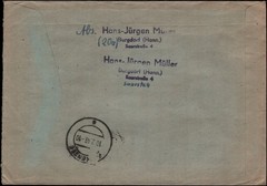 Germany Michel #936, 947 Burgdorf, registered, 1948