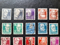 Germany Post-WWII Soviet Zone, 46 Mostly Used Stamps, Most Diff, See Description
