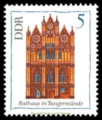 EBS East Germany 1969 – Beautiful Buildings (III) – Bauwerke – 1434-1439 – MNH*