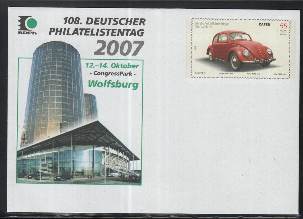 F 01 ) beautiful PS Cover ** 2007 – Welfare brand VW Beetle