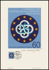 ART-EDITION 1984 BERLIN 721 KONFERENZ EUROP. KULTUSMINISTER – Ltd. 500!!