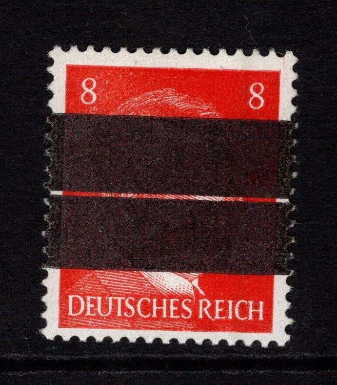 Germany 1945 Barsinghausen 8p Local 2 Bar Overprint MNH / Signed „S“ – S58800