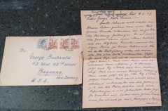 Post Ww2 1947-48 US Zone Germany to US Letters /Correspondence & Covers