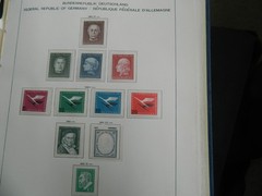 GERMANY STAMPS COLLECTION 1949 – 1977 IN SCHAUBEK ALBUM