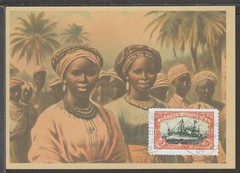 ✔️ Deutsches Reich Colonies 1910 German East Africa RARE POSTCARD – REPRODUCTION
