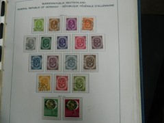 GERMANY STAMPS COLLECTION 1949 – 1977 IN SCHAUBEK ALBUM