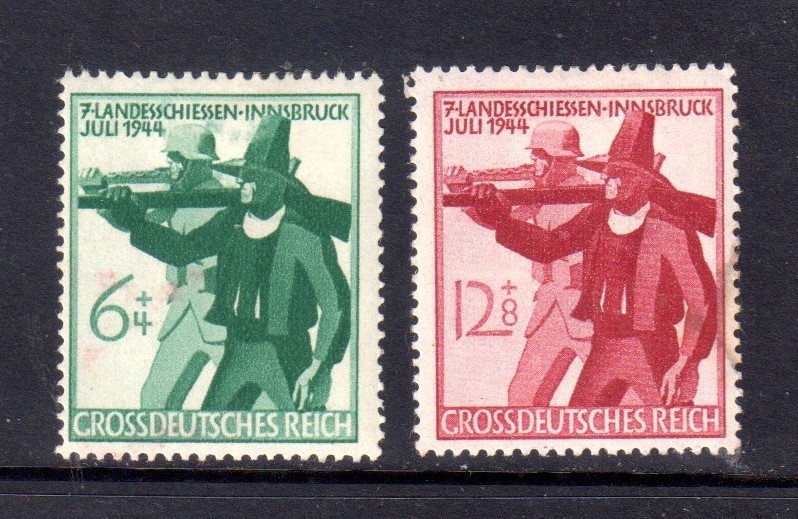 Germany Semi-Postal 1944 Scott# B278-279 Unused VF