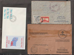 Germany 1933-1976 postal history x24 -Airmails ,Advertisements etc