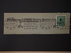 Germany Inflation Period Cover (1923) from Leipzig, Mi 278, 8 Saufend Overprint