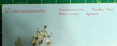 Germany postcards 1910, Constantinople, Water seller, unused