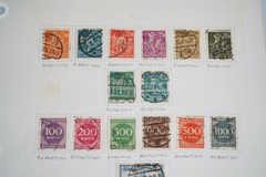 GERMANY 1919-1923 USED INFLATION SPECIALIZED STAMP COLLECTION ALL EXPERTIZED
